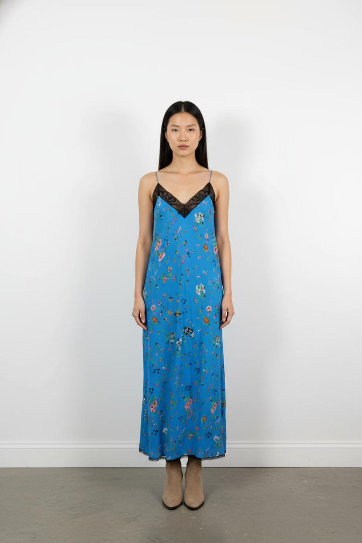 Robe Longue Bleue - Taille S/36