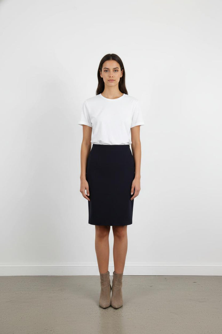 Jupe Crayon Bleue - Taille S/36