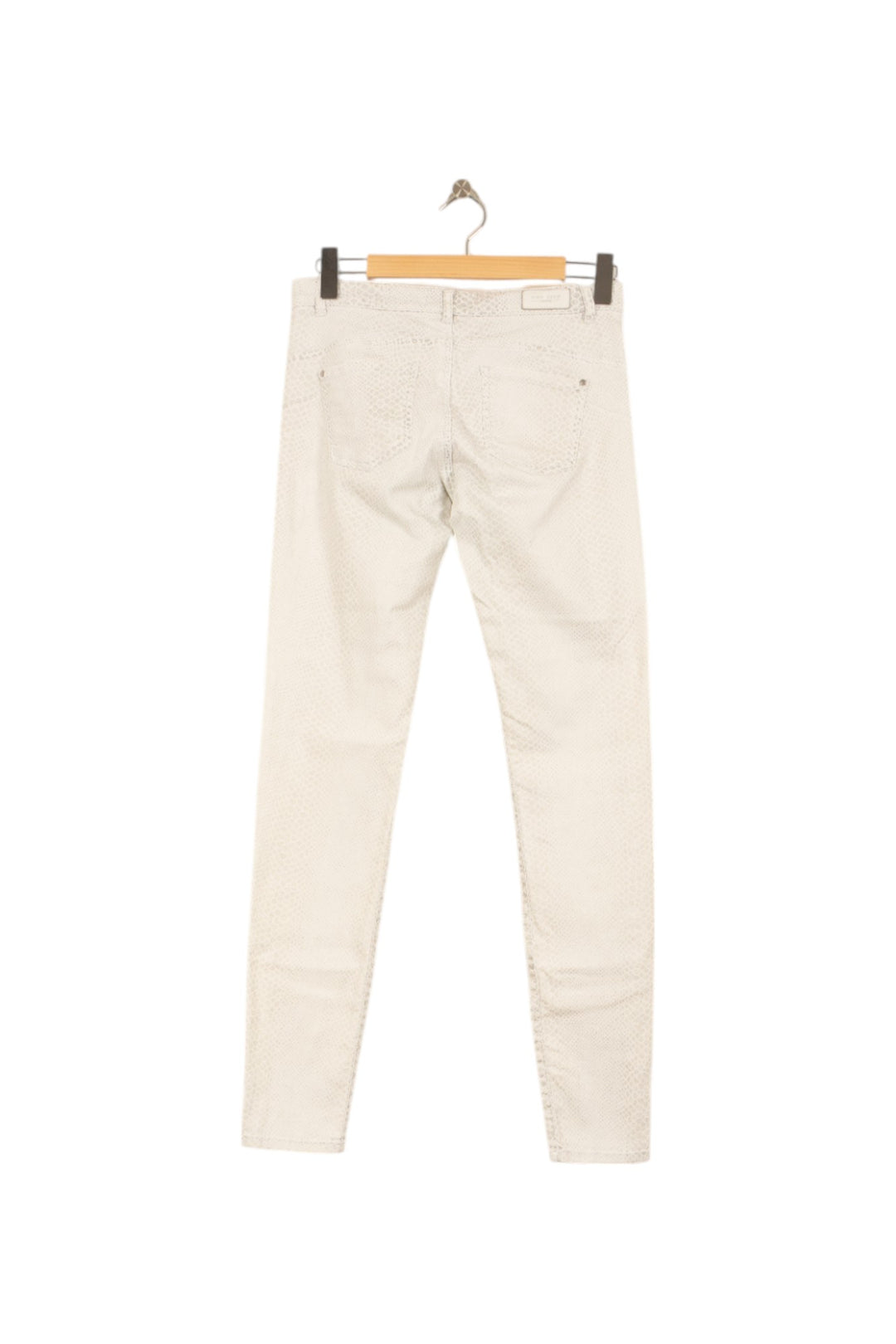 Jean Slim Blanc - Taille M/38 de la marque One Step | PARAD50427 - Vendu par Paradigme - Image 4