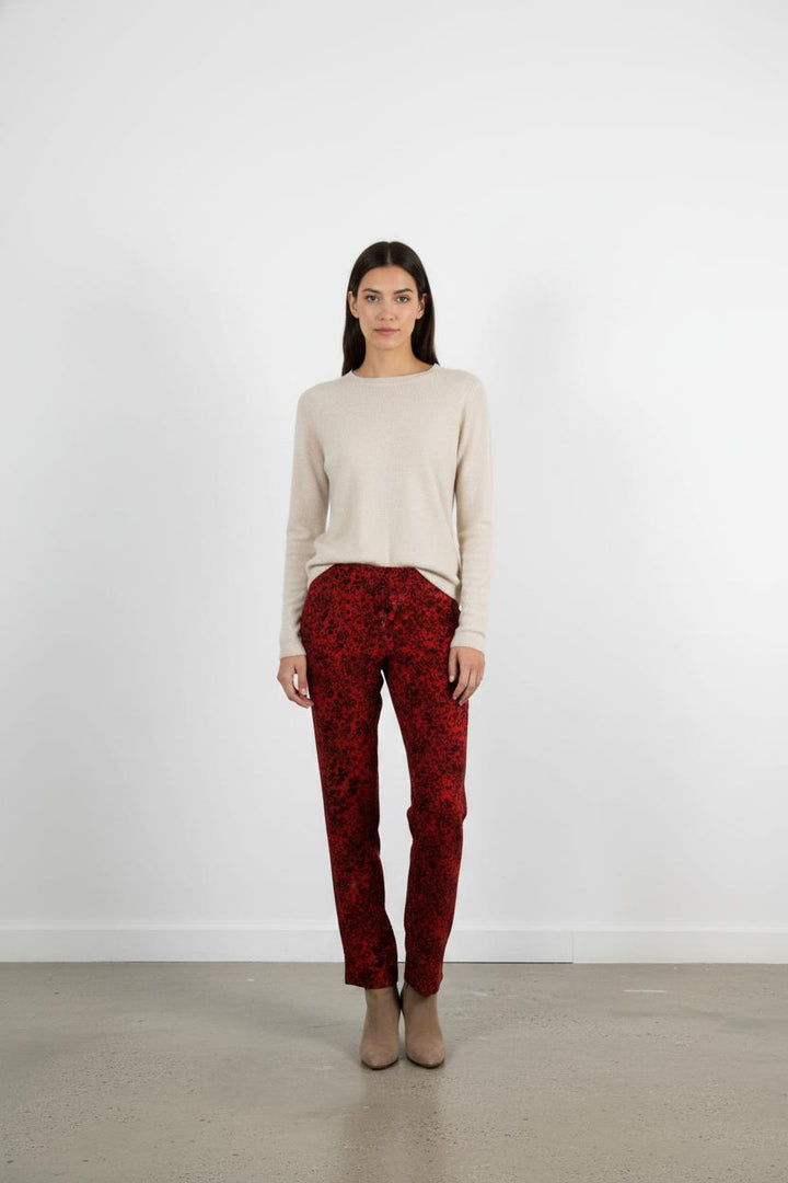 Pantalon Rouge et Noir - Taille M/38