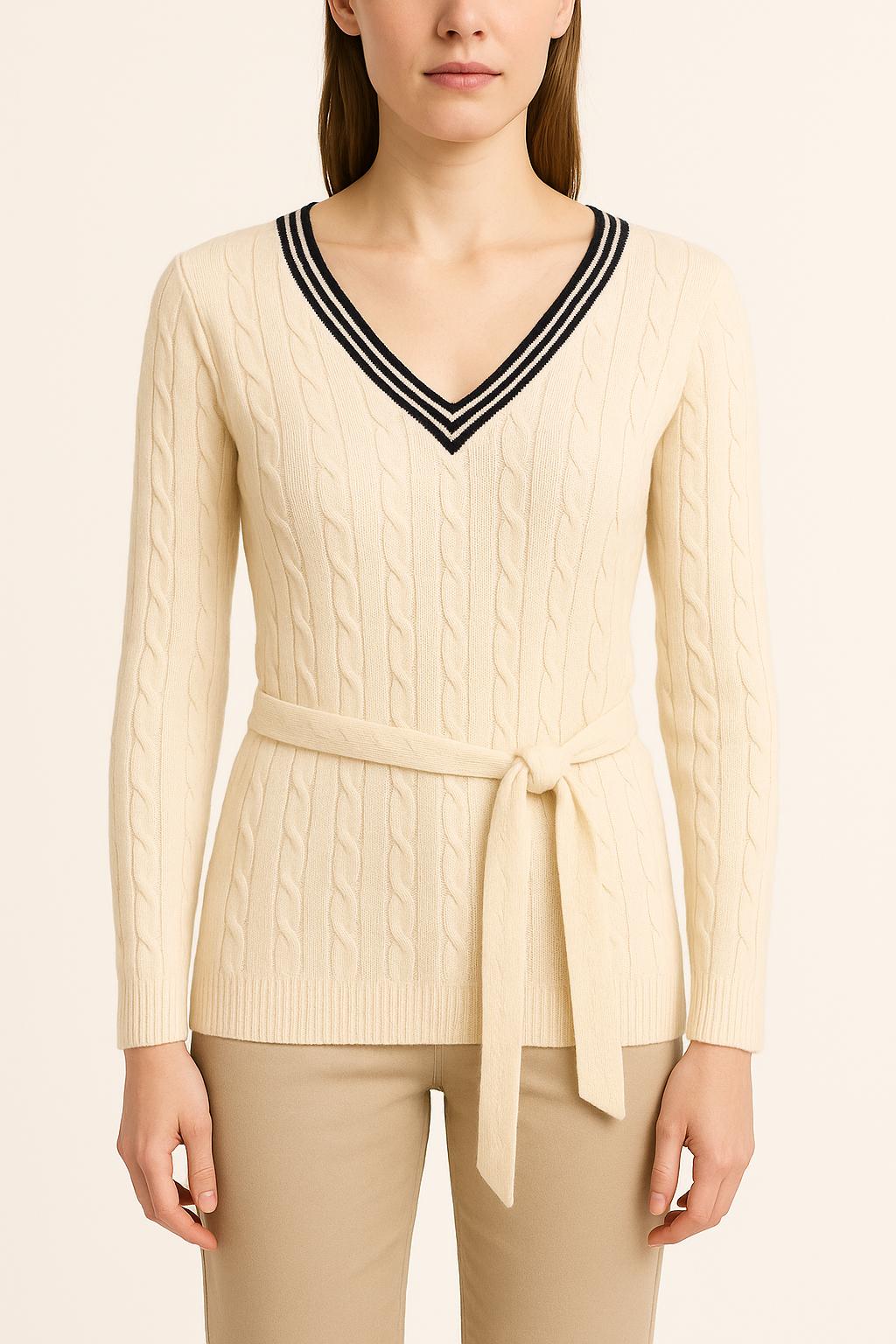 Pull Blanc - Taille S/36 de la marque Sandro | PARAD50429 - Vendu par Paradigme - Image 1