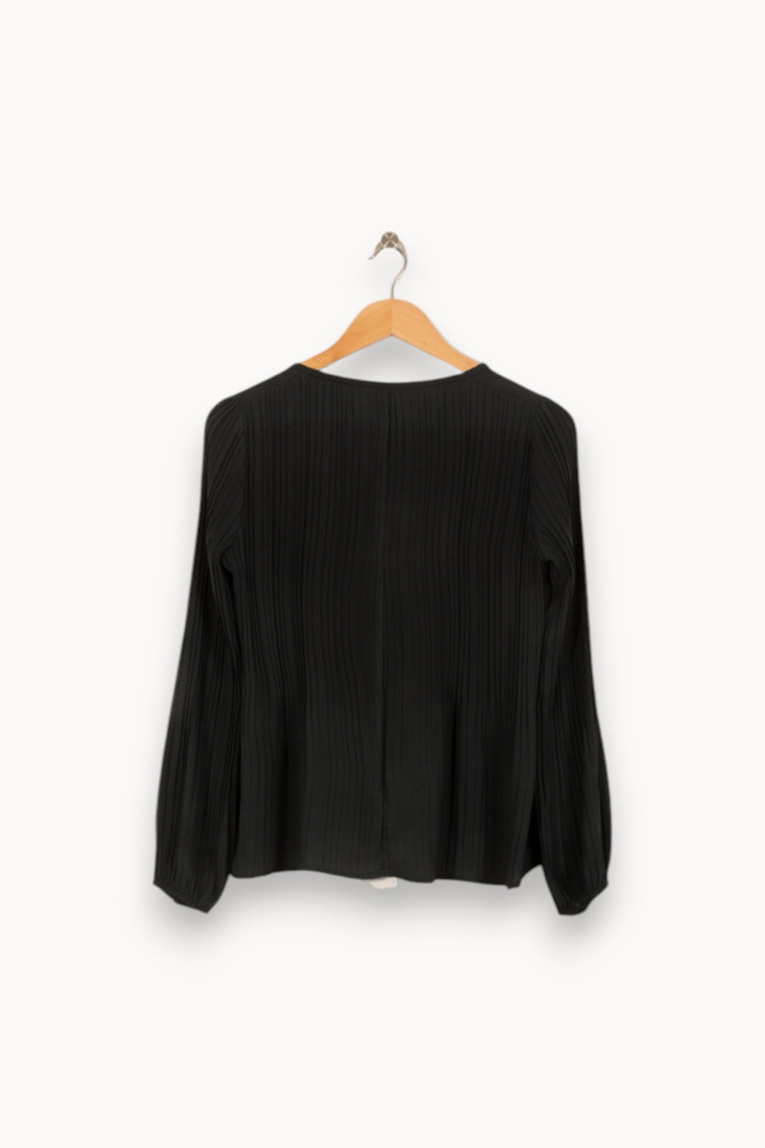 Blouse Noire - Taille S/36 de la marque La Fée Maraboutée | PARAD50450 - Vendu par Paradigme - Image 4