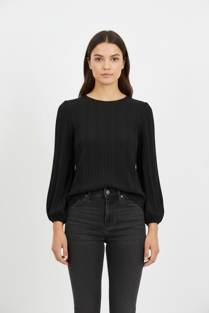 Blouse Noire - Taille S/36