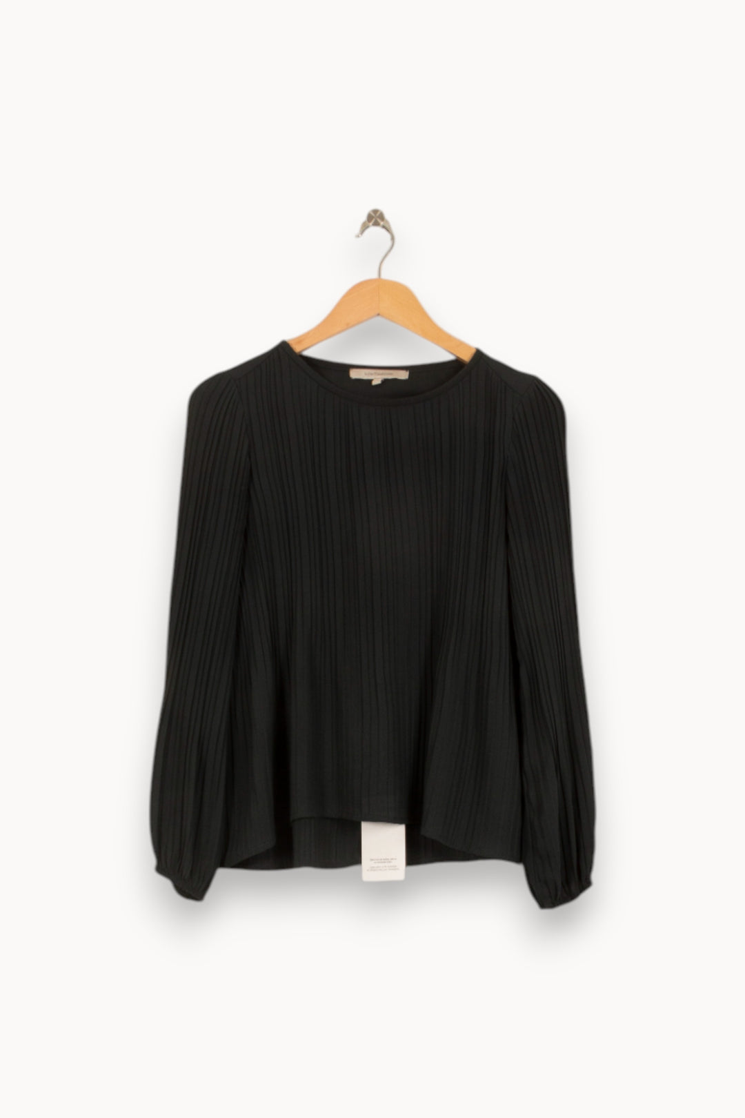 Blouse Noire - Taille S/36 de la marque La Fée Maraboutée | PARAD50450 - Vendu par Paradigme - Image 2