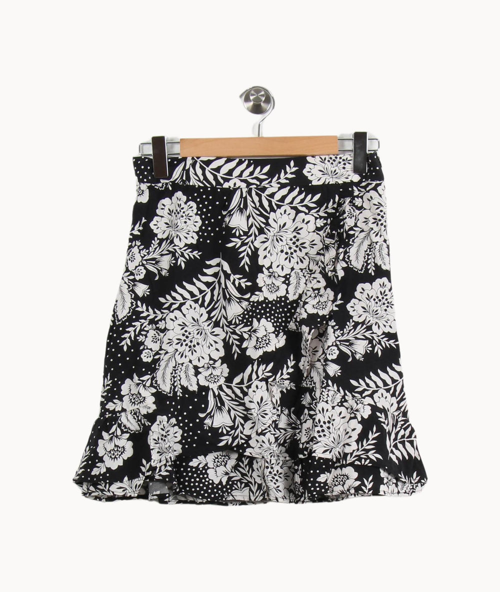 Jupe Évasée Noire et Blanche - Taille L/40 de la marque Grace & Mila | PARAD50453 - Vendu par Paradigme - Image 2