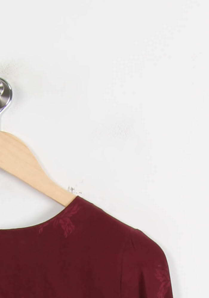 Blouse Bordeaux - Taille S/36 de la marque Zadig&Voltaire | PARAD50457 - Vendu par Paradigme - Image 3