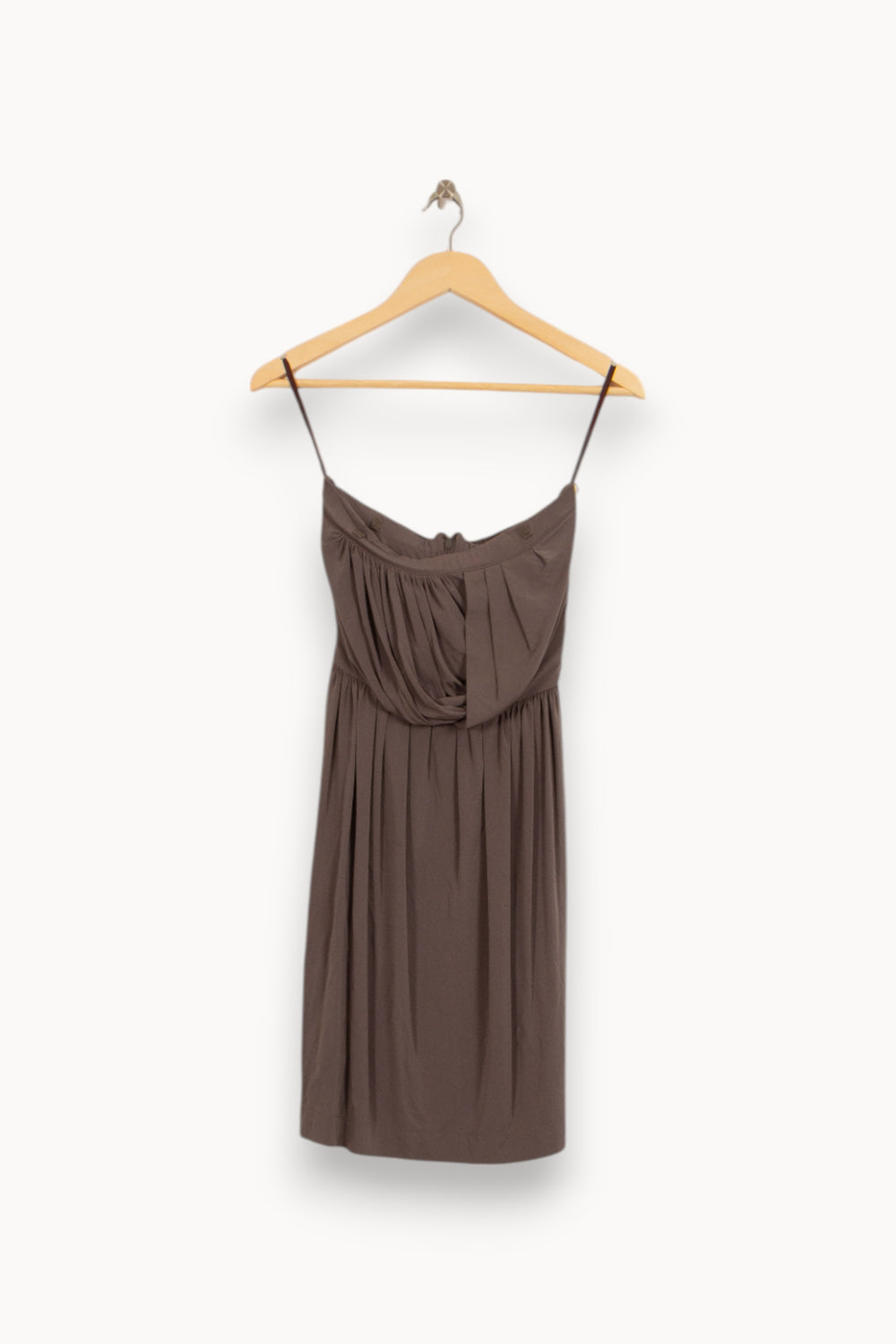 Robe Courte Grise - Taille XS/34 de la marque Comptoir des Cotonniers | PARAD50466 - Vendu par Paradigme - Image 2