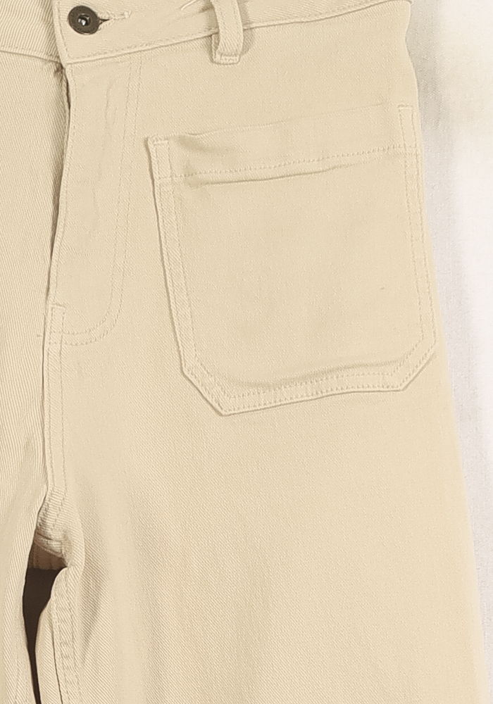 Jean Beige - Taille S/36 de la marque La Fée Maraboutée | PARAD50476 - Vendu par Paradigme - Image 3