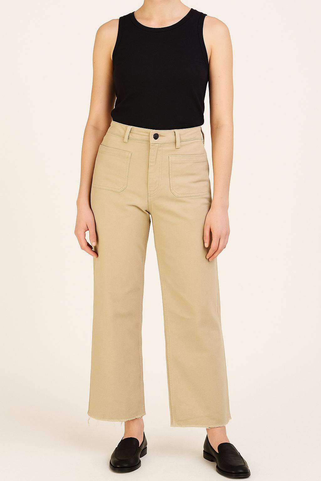 Jean Beige - Taille S/36 de la marque La Fée Maraboutée | PARAD50476 - Vendu par Paradigme - Image 1