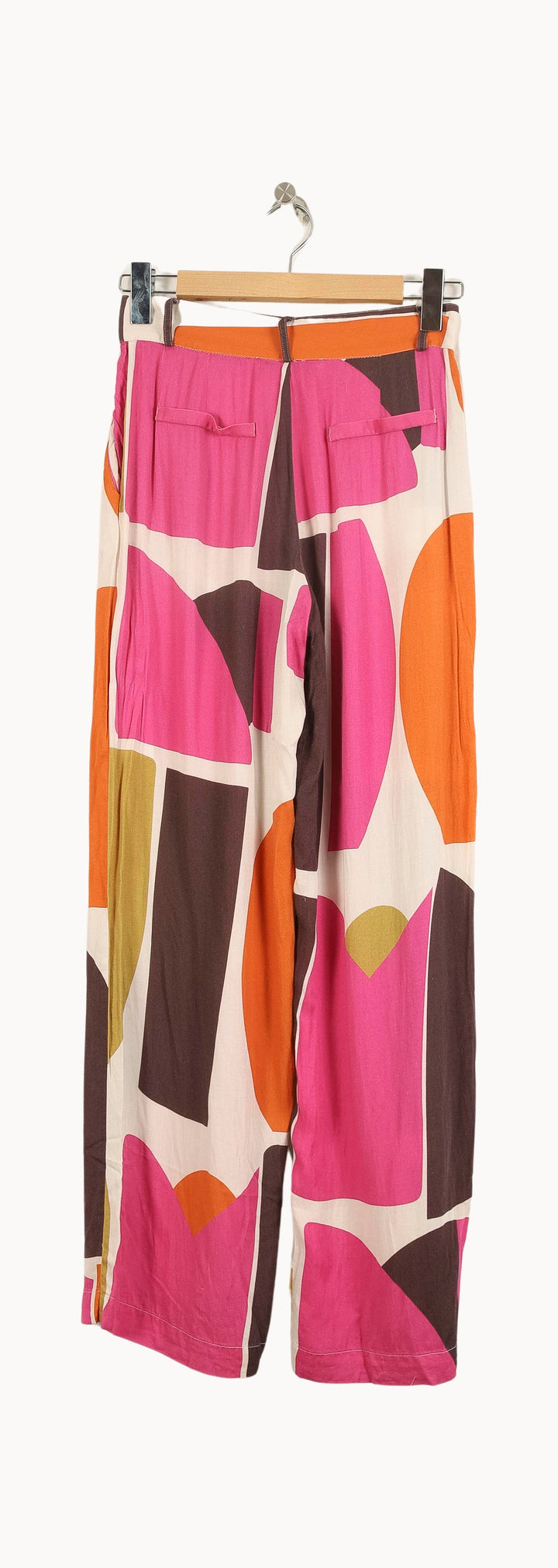 Pantalon Large Multicolore - Taille S/36 de la marque La Fée Maraboutée | PARAD50478 - Vendu par Paradigme - Image 4