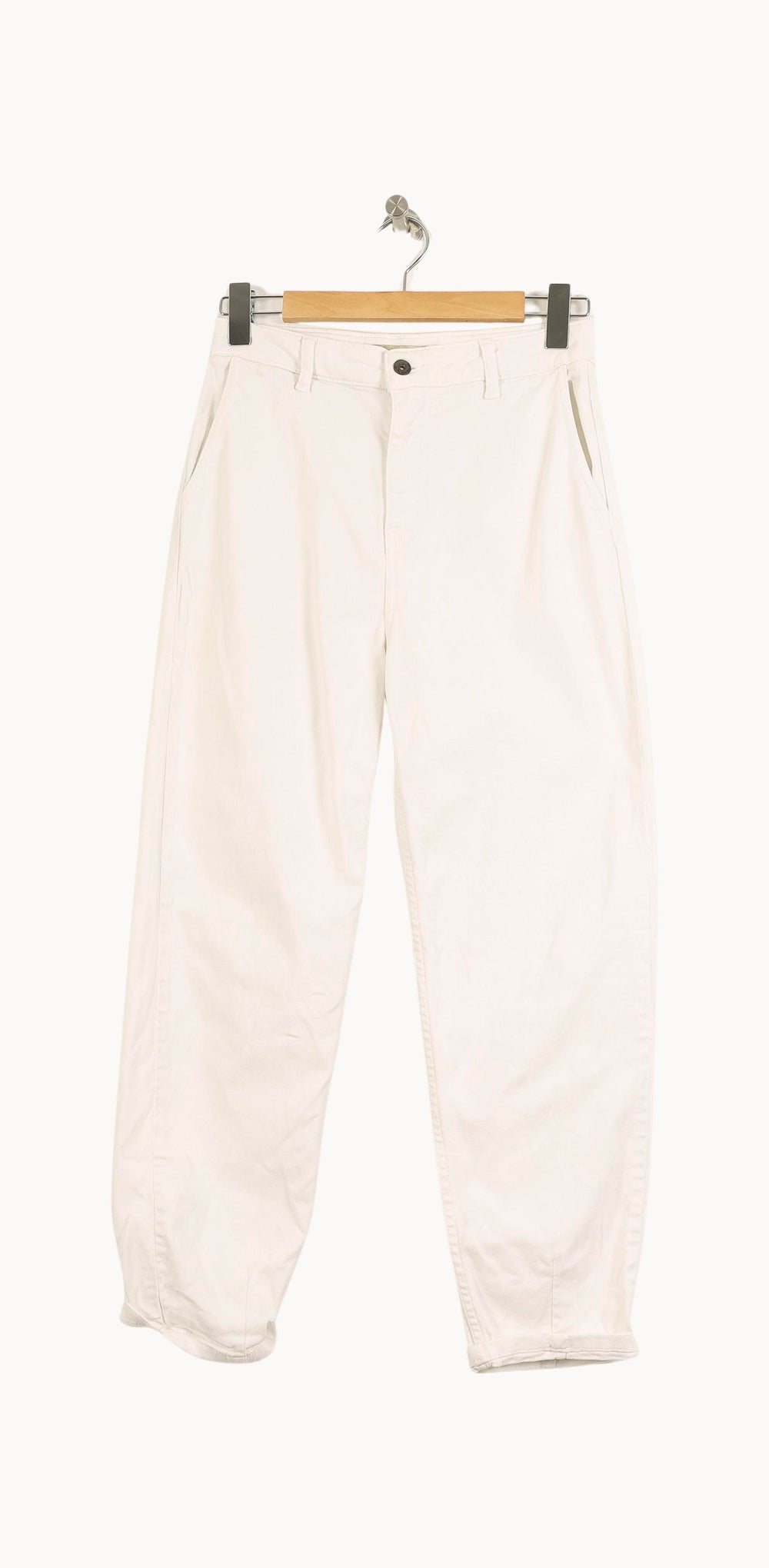 Pantalon Blanc - Taille S/36 de la marque La Fée Maraboutée | PARAD50479 - Vendu par Paradigme - Image 2
