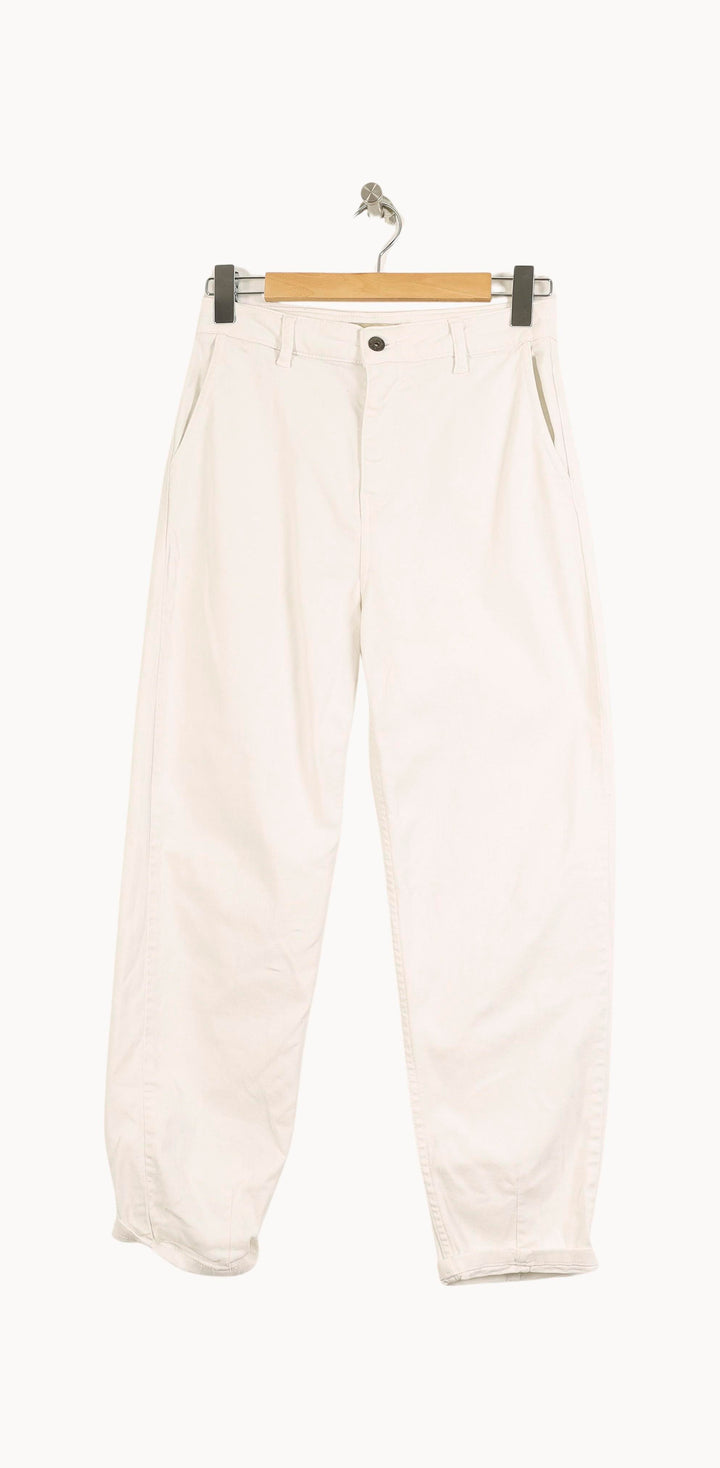 Pantalon Blanc - Taille S/36 de la marque La Fée Maraboutée | PARAD50479 - Vendu par Paradigme - Image 2