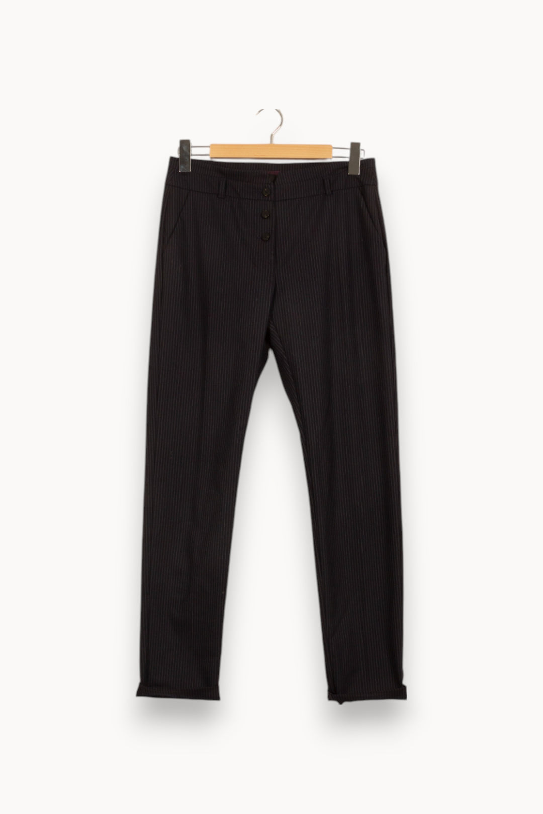 Pantalon Noir - Taille M/38 de la marque IKKS | PARAD50498 - Vendu par Paradigme - Image 5