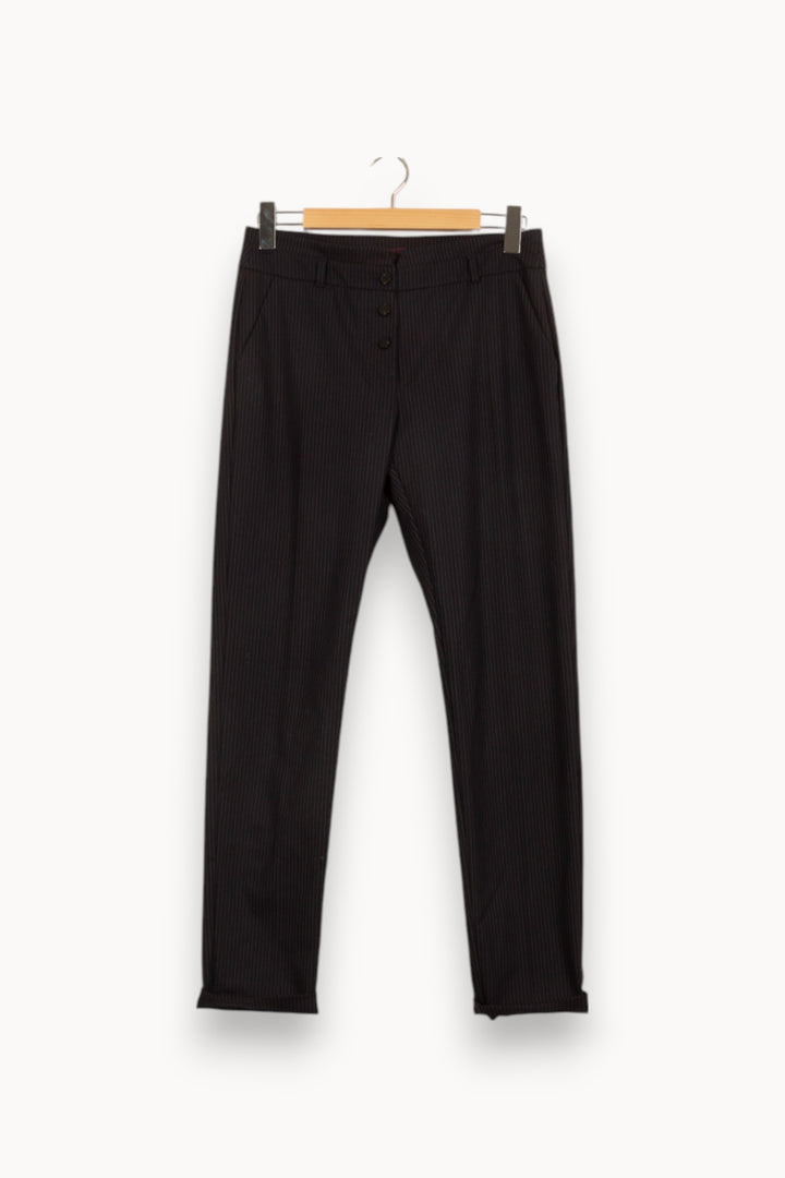 Pantalon Noir - Taille M/38 de la marque IKKS | PARAD50498 - Vendu par Paradigme - Image 5