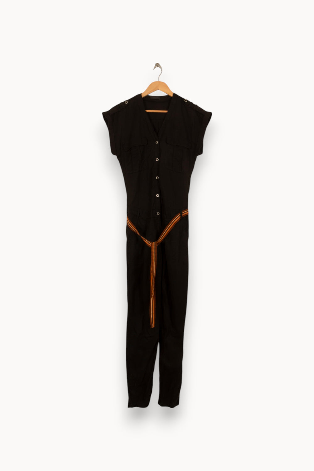 Combinaison Noire et Orange - Taille XS/34 de la marque IKKS | PARAD50499 - Vendu par Paradigme - Image 2