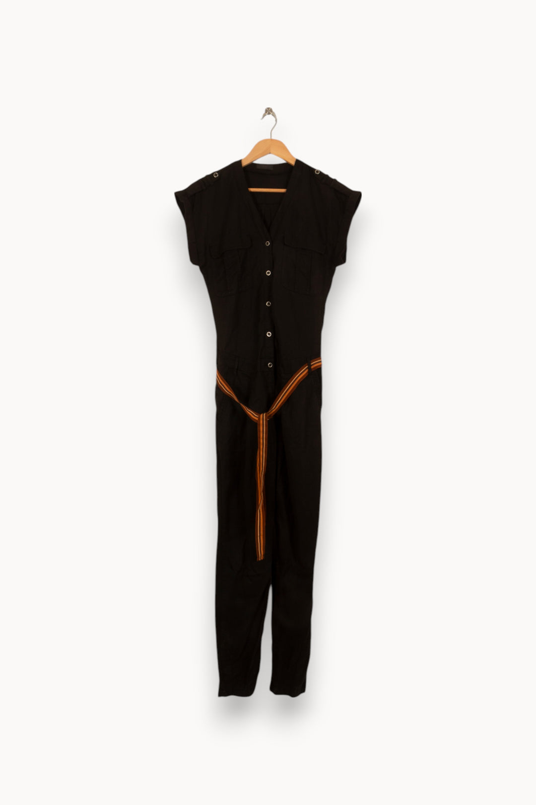 Combinaison Noire et Orange - Taille XS/34 de la marque IKKS | PARAD50499 - Vendu par Paradigme - Image 2