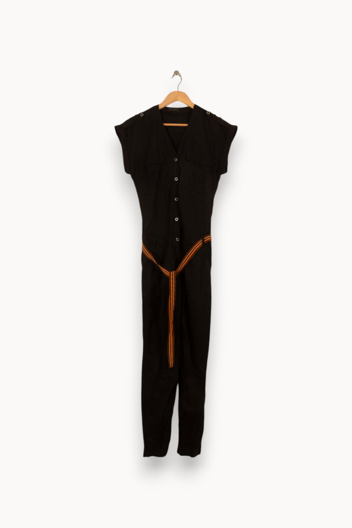 Combinaison Noire et Orange - Taille XS/34 de la marque IKKS | PARAD50499 - Vendu par Paradigme - Image 2