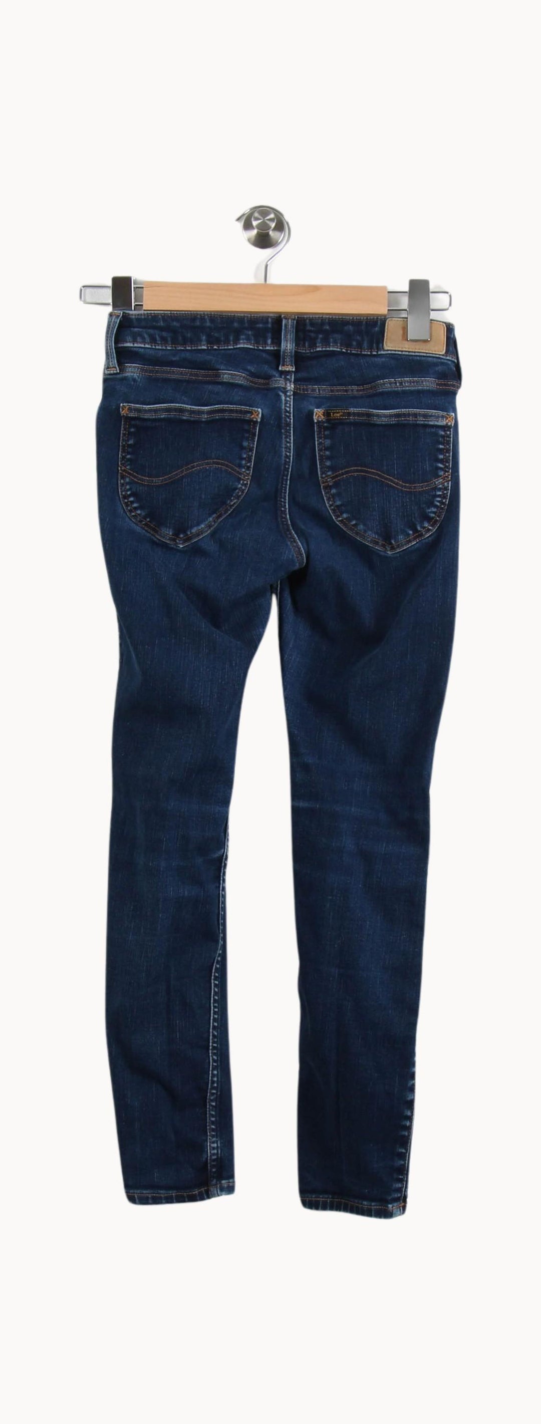 Jean Slim Bleu - Taille S/36 de la marque Lee | PARAD50514 - Vendu par Paradigme - Image 4