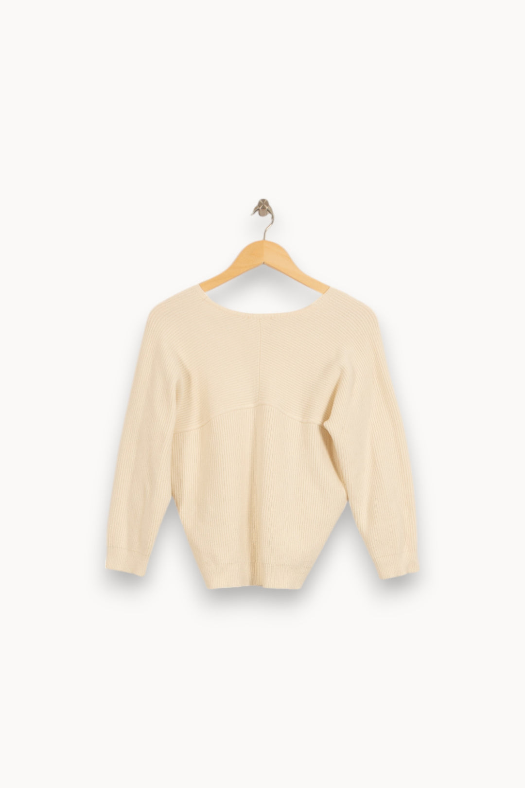 Pull Blanc - Taille S/36 de la marque Maison 123 | PARAD50519 - Vendu par Paradigme - Image 4
