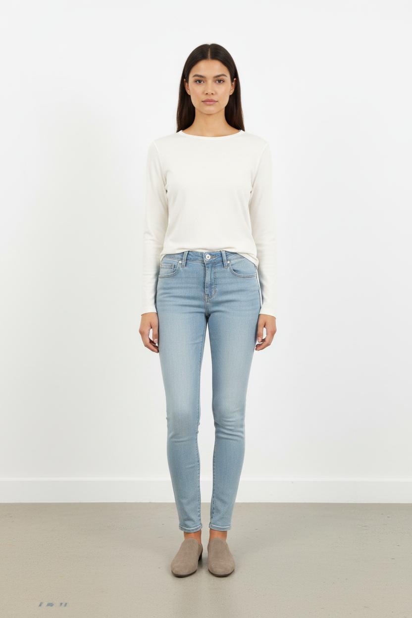 Jean Skinny Bleu Clair - Taille XS/34