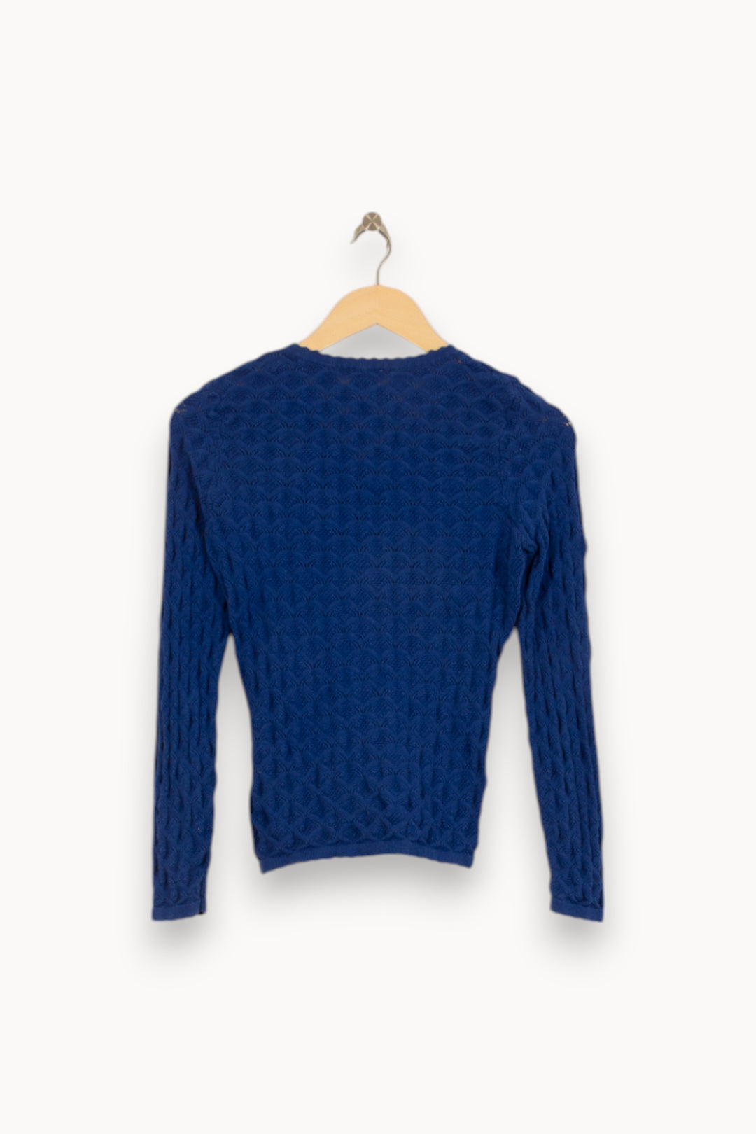 Cardigan Bleu - Taille S/36 de la marque Petite Mendigote | PARAD50524 - Vendu par Paradigme - Image 4