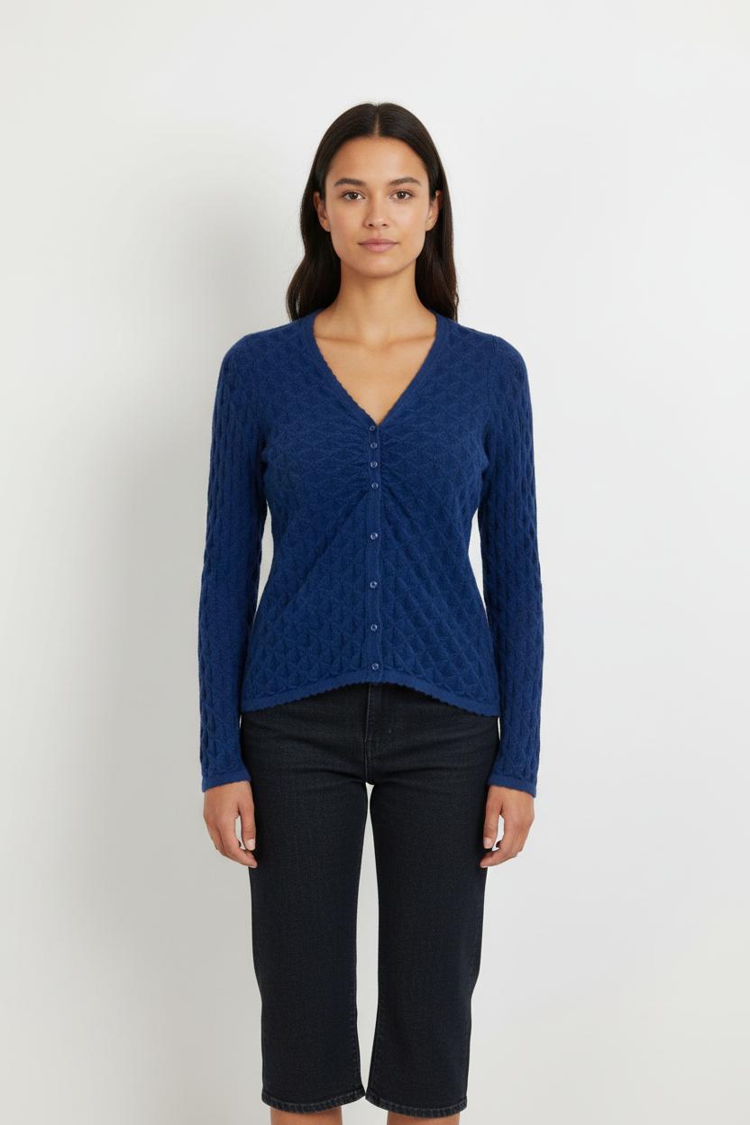 Cardigan Bleu - Taille S/36