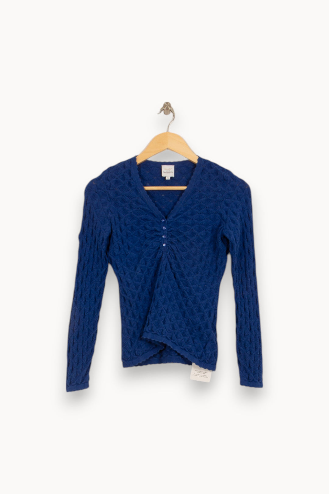 Cardigan Bleu - Taille S/36 de la marque Petite Mendigote | PARAD50524 - Vendu par Paradigme - Image 2