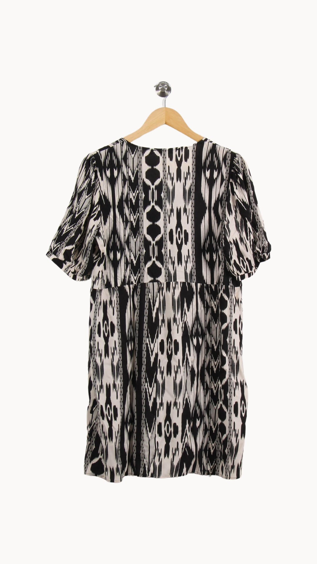 Robe Noire et Blanche - Taille L/40 de la marque La Fée Maraboutée | PARAD50528 - Vendu par Paradigme - Image 4