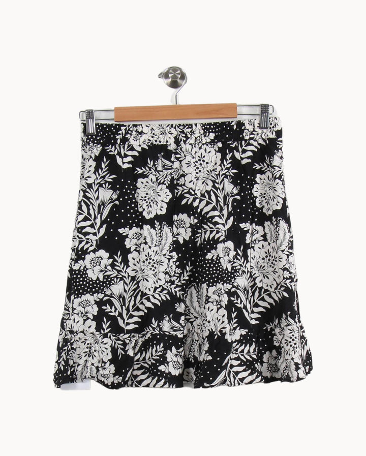 Jupe Volantée Noire et Blanche - Taille L/40 de la marque Grace & Mila | PARAD50531 - Vendu par Paradigme - Image 4