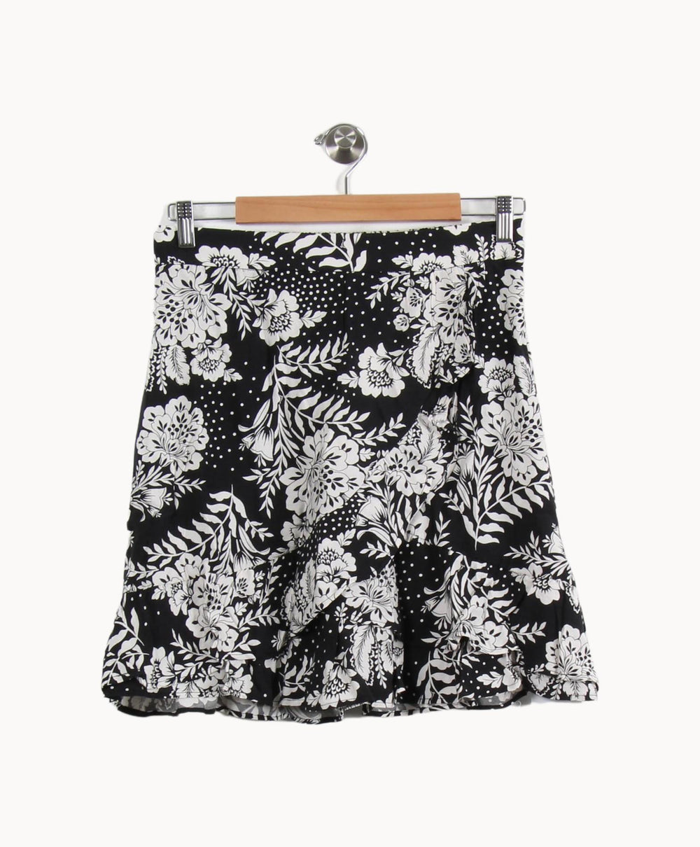 Jupe Volantée Noire et Blanche - Taille L/40 de la marque Grace & Mila | PARAD50531 - Vendu par Paradigme - Image 2