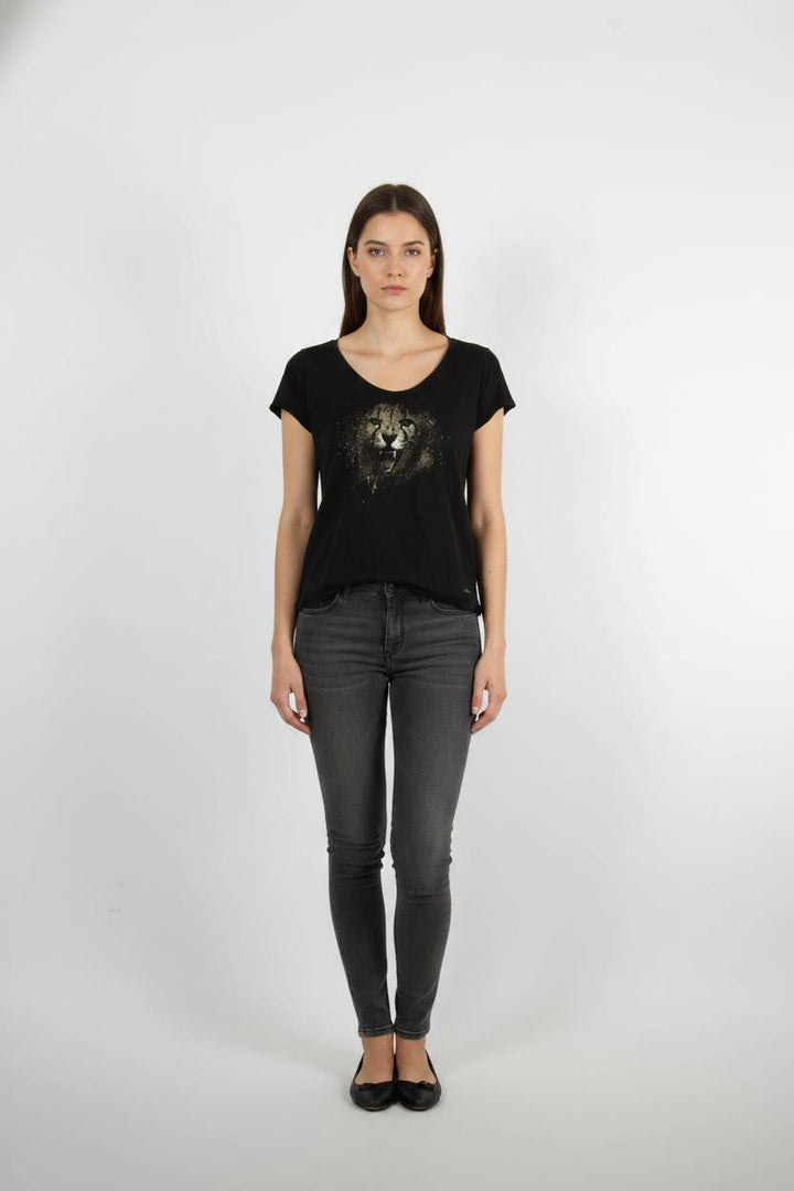 Tee-shirt Noir - Taille M/38