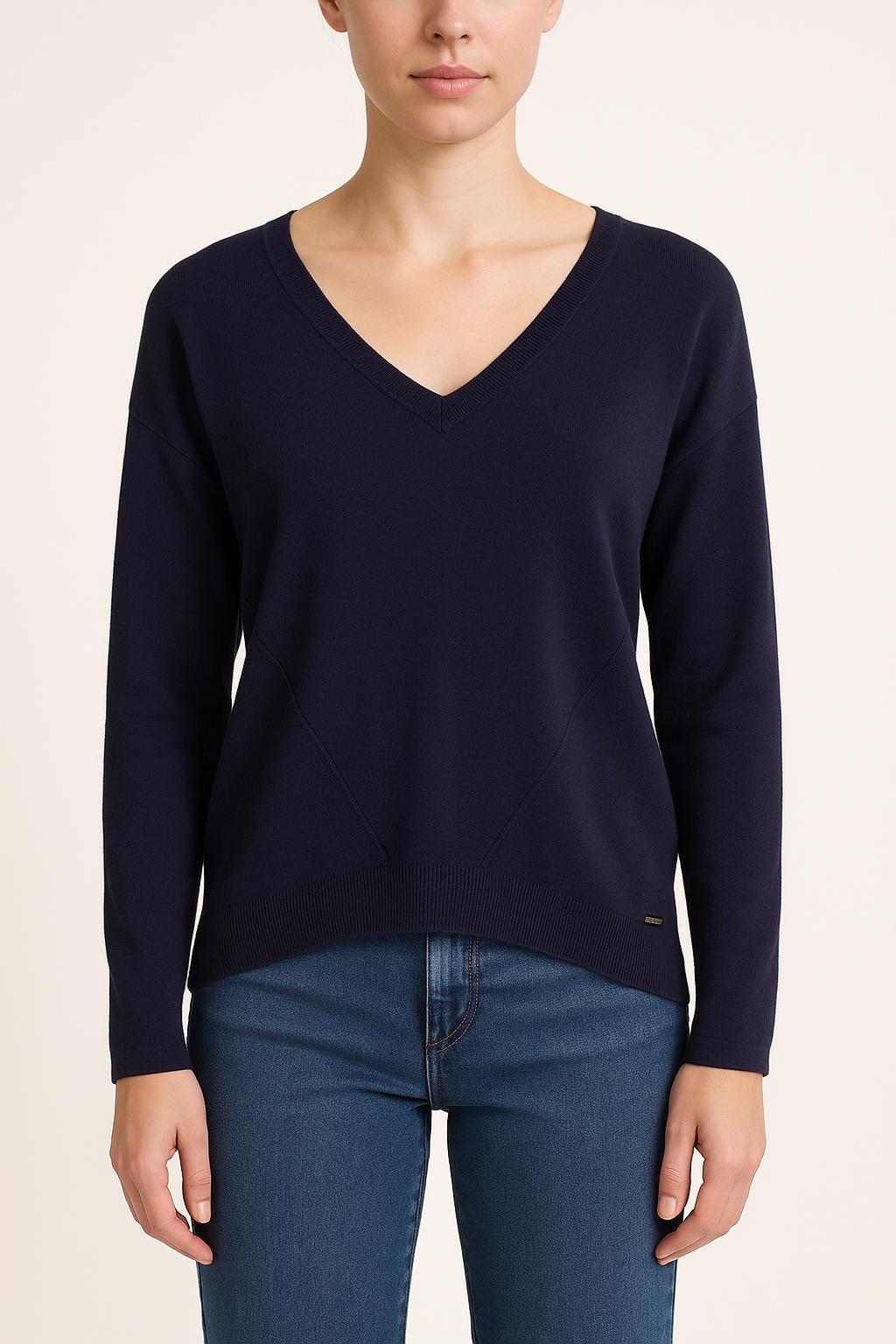 Pull Bleu - Taille M/38 de la marque IKKS | PARAD50539 - Vendu par Paradigme - Image 1