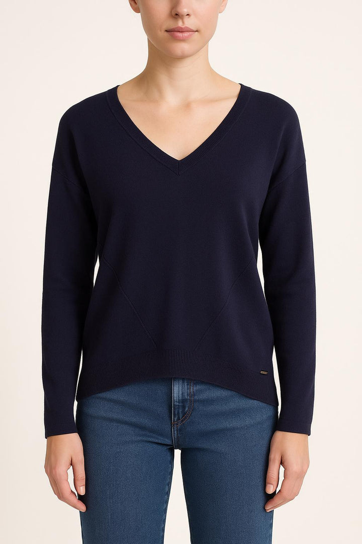 Pull Bleu - Taille M/38 de la marque IKKS | PARAD50539 - Vendu par Paradigme - Image 1