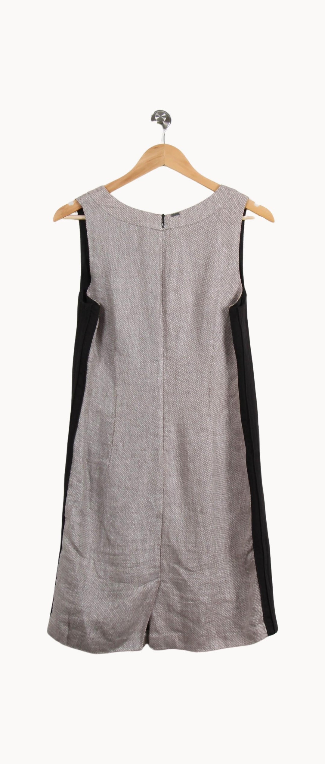 Robe Courte Grise et Noire - Taille M/38 de la marque IKKS | PARAD50540 - Vendu par Paradigme - Image 4