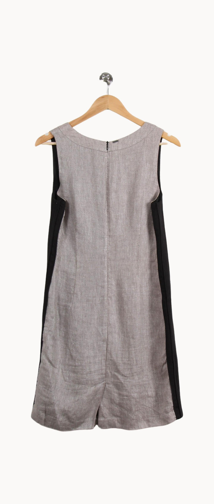 Robe Courte Grise et Noire - Taille M/38 de la marque IKKS | PARAD50540 - Vendu par Paradigme - Image 4
