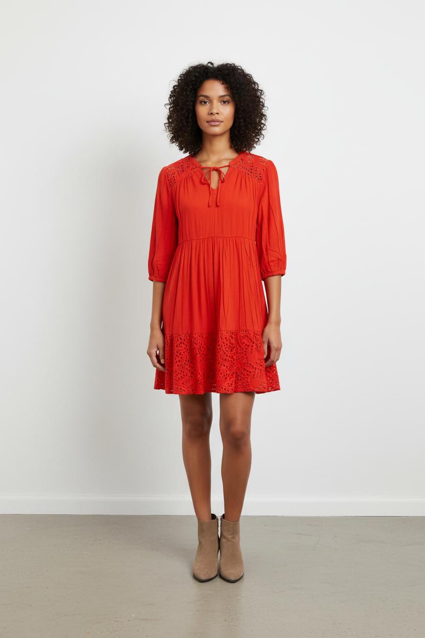 Robe Courte Orange - Taille M/38