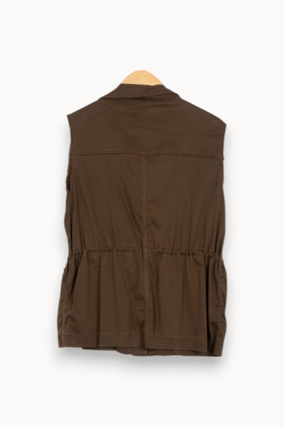 Gilet Sans Manches Vert - Taille XS/34 de la marque The Kooples | PARAD50548 - Vendu par Paradigme - Image 4