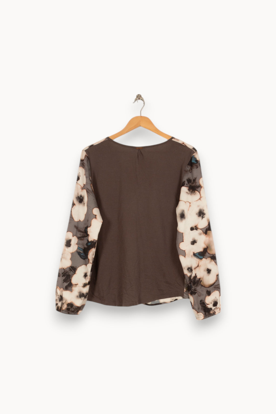 Blouse Beige et Noire - Taille M/38 de la marque One Step | PARAD50559 - Vendu par Paradigme - Image 6