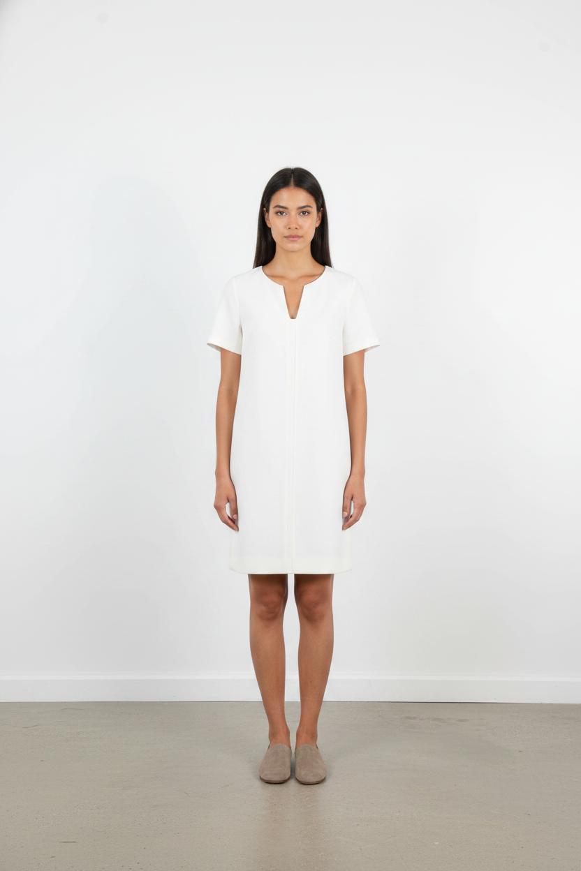 Robe Courte Blanche - Taille L/40