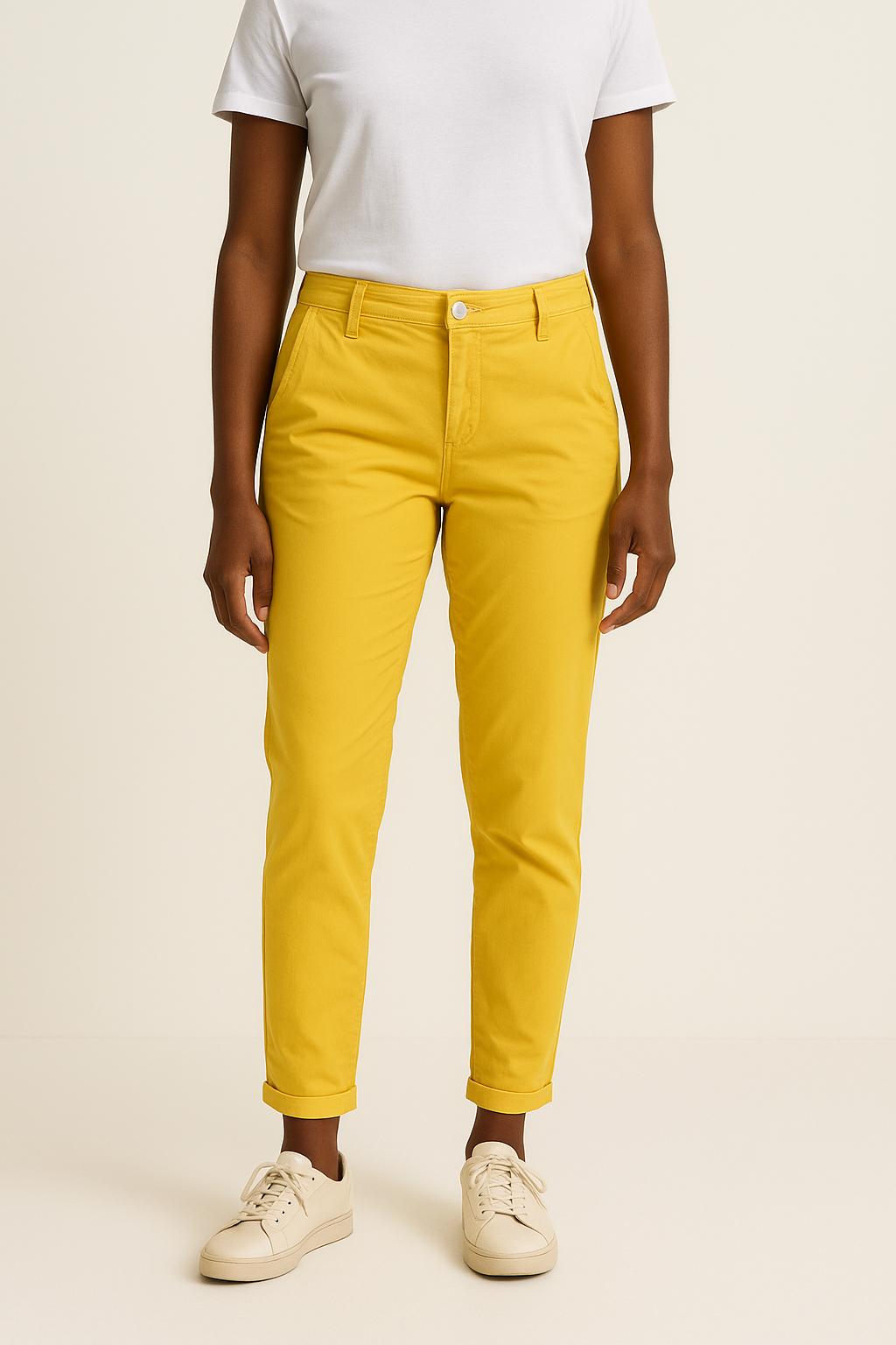 Pantalon Jaune - Taille S/36 de la marque One Step | PARAD50575 - Vendu par Paradigme - Image 1