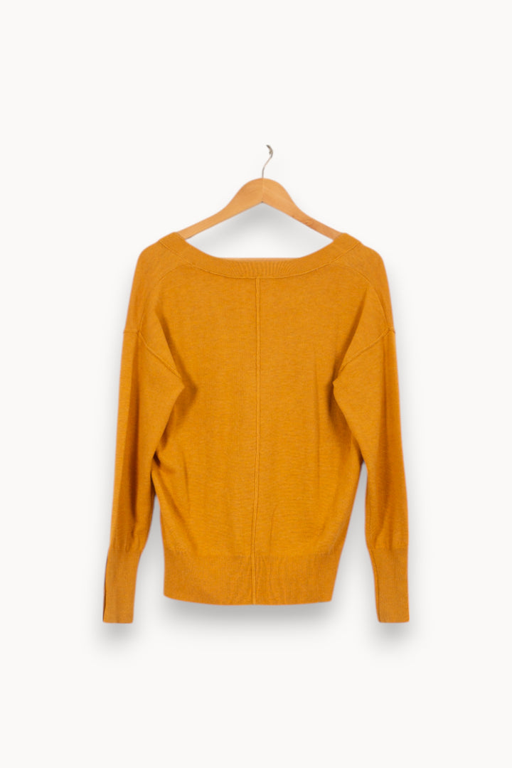 Pull Jaune - Taille S/36 de la marque ZAPA | PARAD50588 - Vendu par Paradigme - Image 4