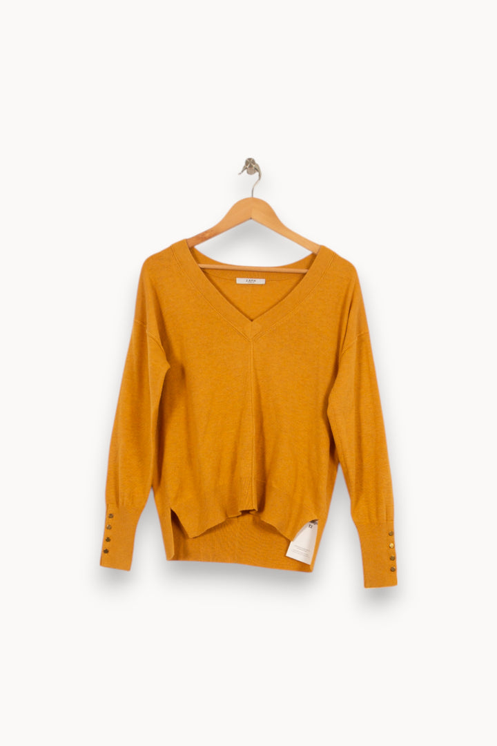 Pull Jaune - Taille S/36 de la marque ZAPA | PARAD50588 - Vendu par Paradigme - Image 5
