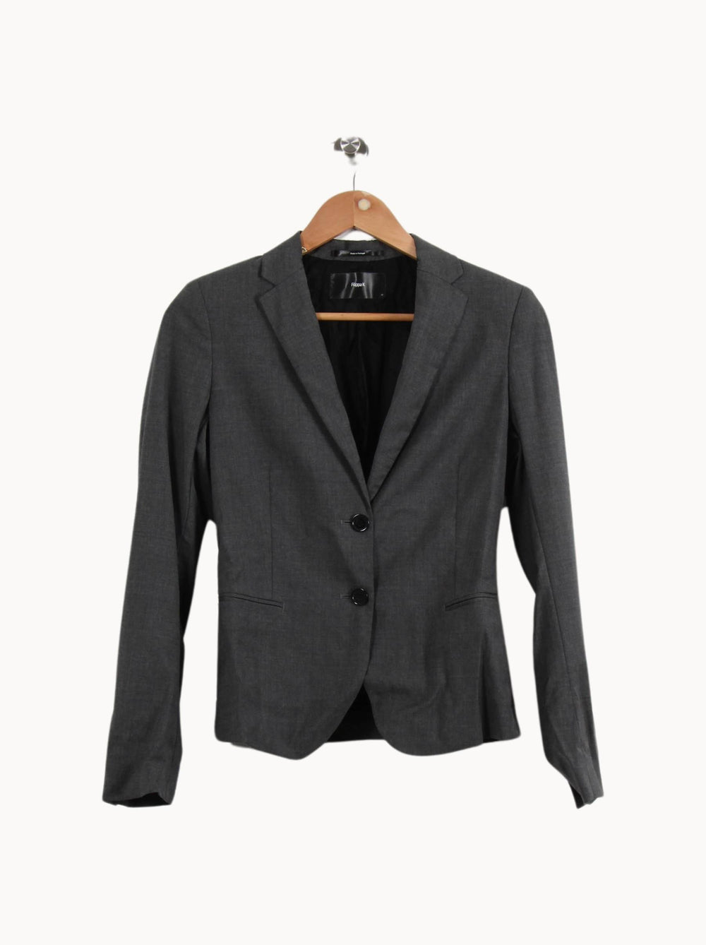 Veste Grise - Taille M/38 de la marque Filippa K | PARAD50589 - Vendu par Paradigme - Image 2
