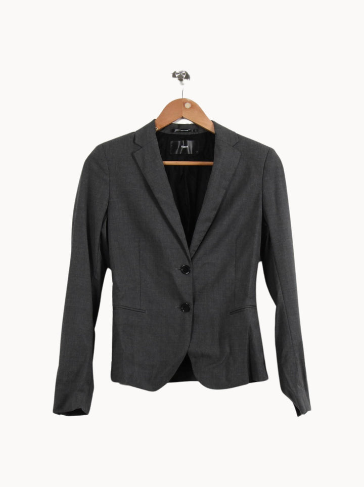 Veste Grise - Taille M/38 de la marque Filippa K | PARAD50589 - Vendu par Paradigme - Image 2