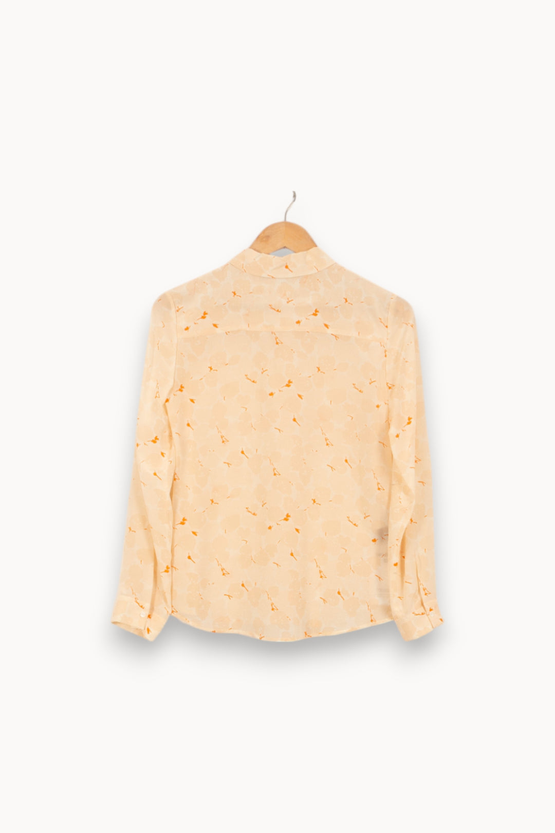 Chemise Orange et Beige - Taille XS/34 de la marque Comptoir des Cotonniers | PARAD50593 - Vendu par Paradigme - Image 4
