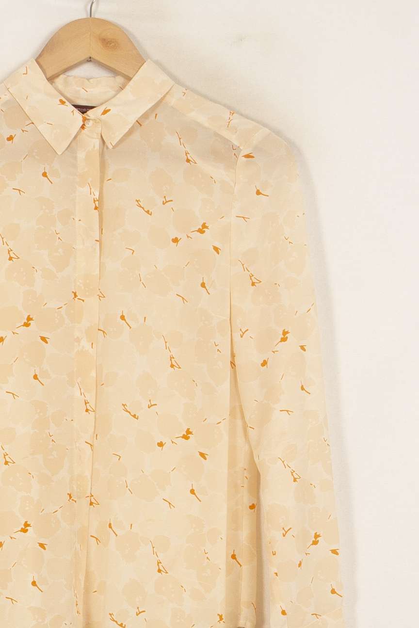 Chemise Orange et Beige - Taille XS/34 de la marque Comptoir des Cotonniers | PARAD50593 - Vendu par Paradigme - Image 3