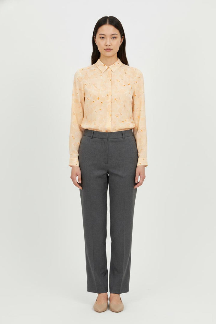 Chemise Orange et Beige - Taille XS/34