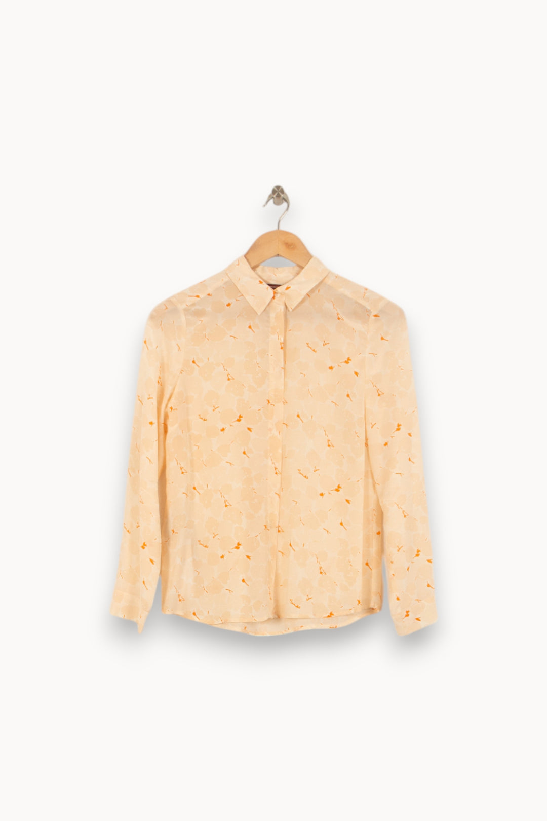 Chemise Orange et Beige - Taille XS/34 de la marque Comptoir des Cotonniers | PARAD50593 - Vendu par Paradigme - Image 2