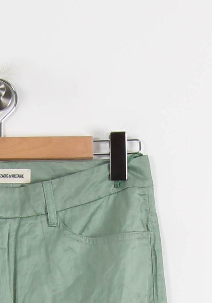 Pantalon Vert - Taille S/36 de la marque Zadig&Voltaire | PARAD50598 - Vendu par Paradigme - Image 3