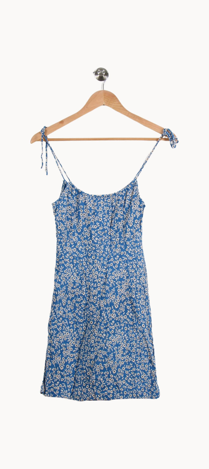 Robe Fleurie Bleu et Blanc - Taille XS/34 de la marque Petite Mendigote | PARAD50616 - Vendu par Paradigme - Image 4